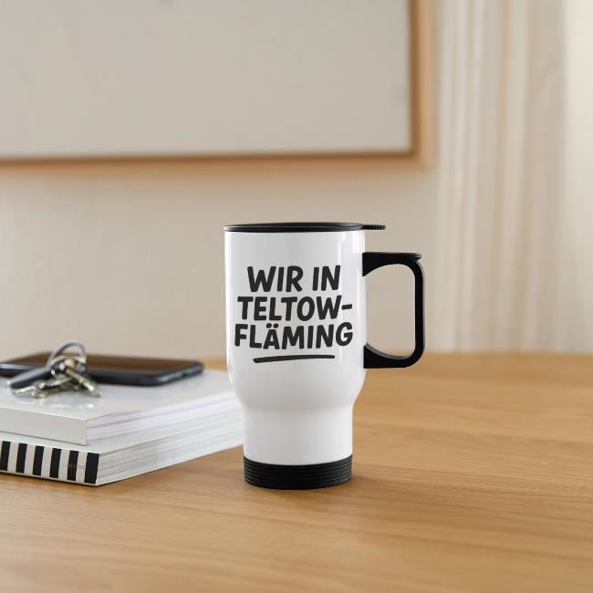 Thermobecher mit Tragegriff